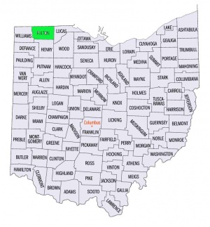 Fulton County Ohio Usa Gameo